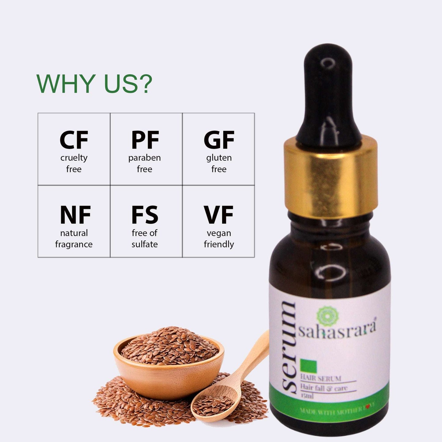 Hair Nourishing Serum - Ayurvedic Repair & Frizz Control for Smooth Hair