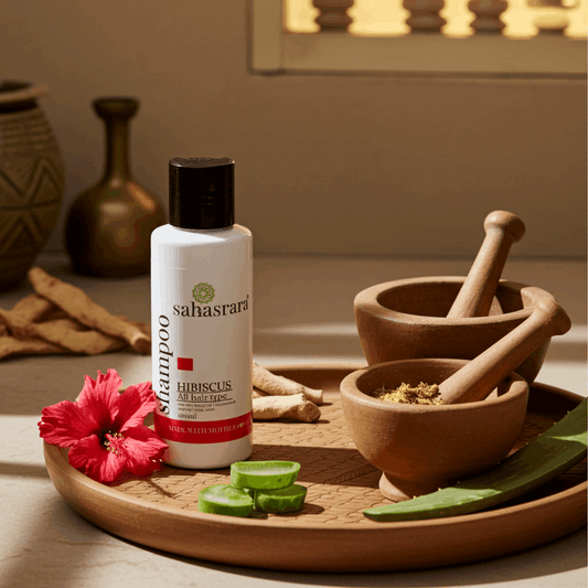 Hibiscus Shampoo – Hair Fall Control & Shine