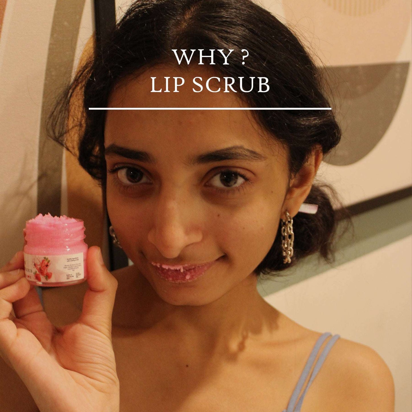 Strawberry Lip Scrub – Gentle Exfoliating & Hydrating