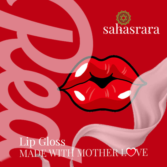 High-Shine Red Lip Gloss – Nourishing & Non-Sticky