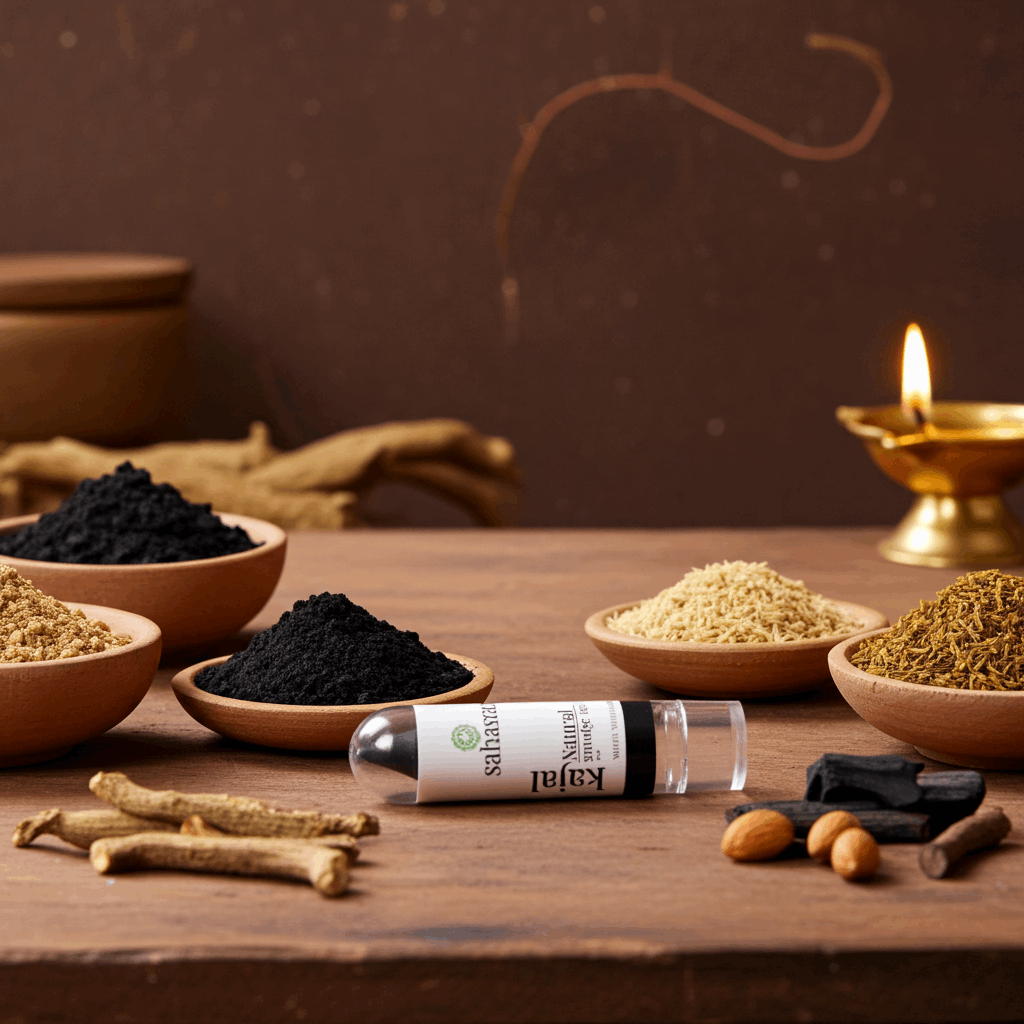 Ayurvedic Smudge-Proof Kajal – Black