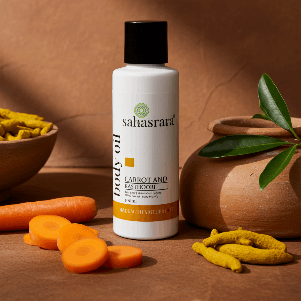 Carrot & Kasthoori Face & Body Oil