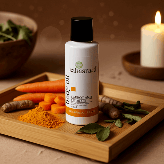 Carrot & Kasthoori Face & Body Oil