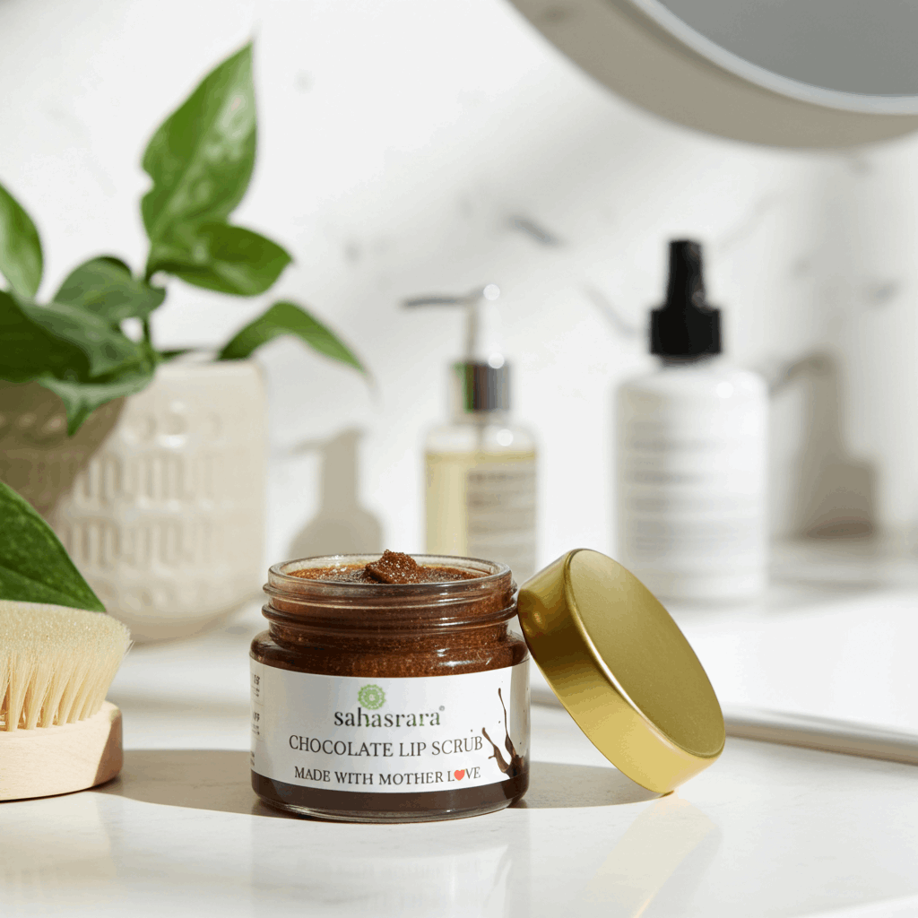 Chocolate Lip Scrub – Exfoliating & Nourishing