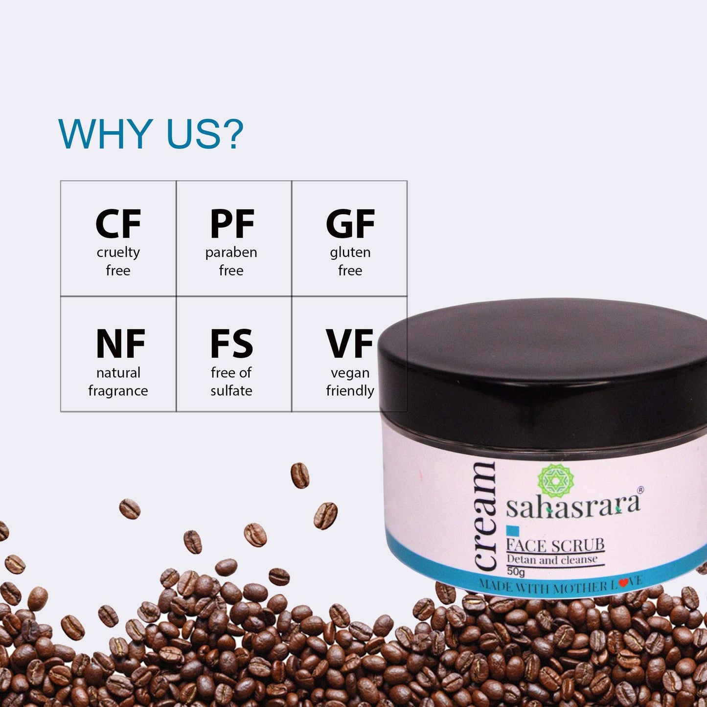 De-Tan Coffee Face Scrub