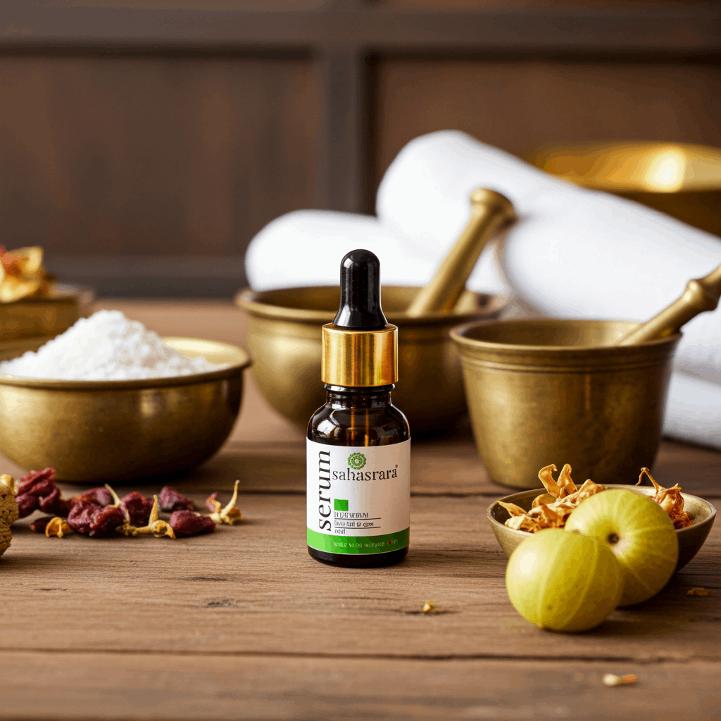 Hair Nourishing Serum - Ayurvedic Repair & Frizz Control for Smooth Hair