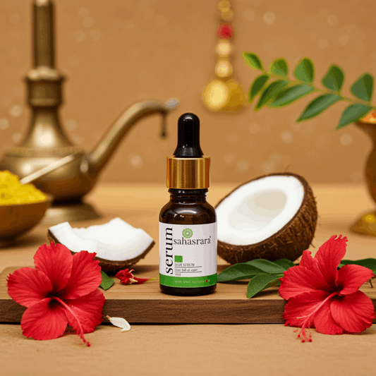 Hair Nourishing Serum - Ayurvedic Repair & Frizz Control for Smooth Hair