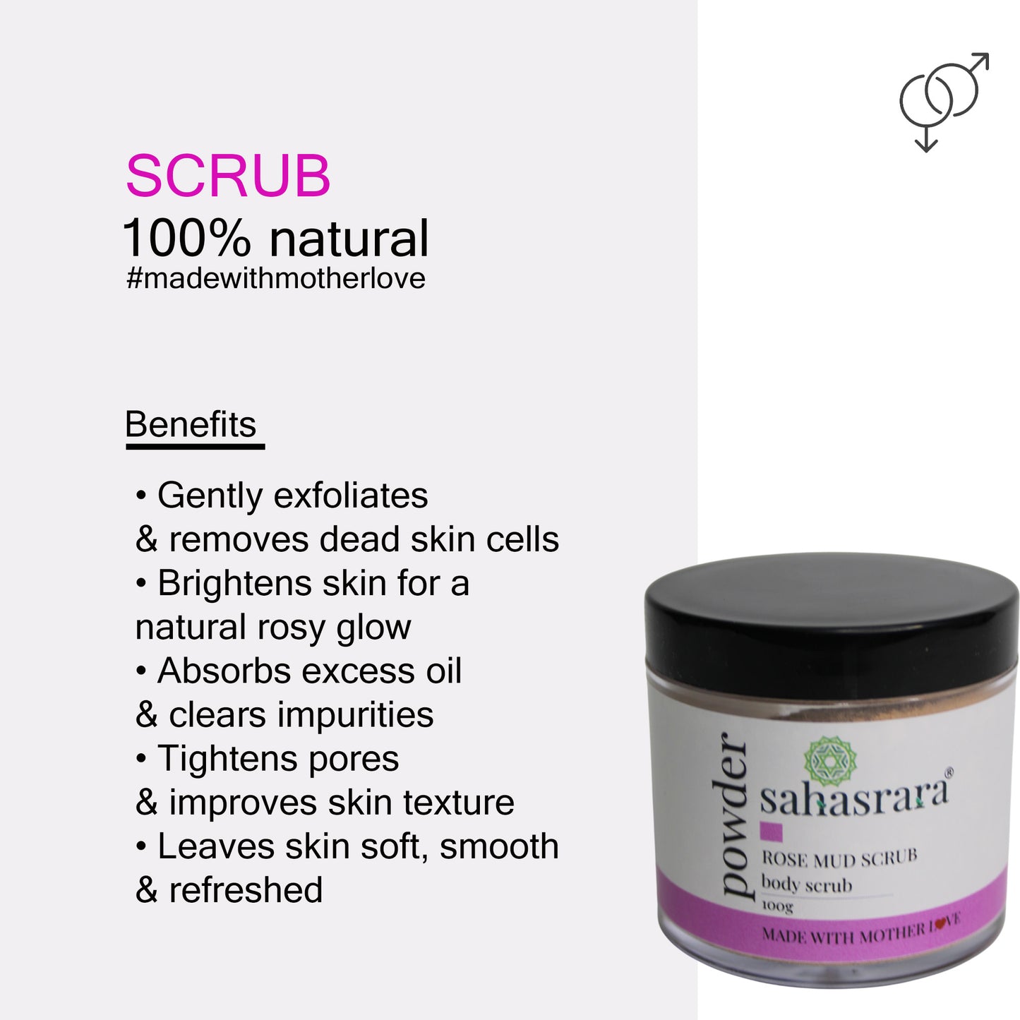 Rose Mud Scrub | Detan