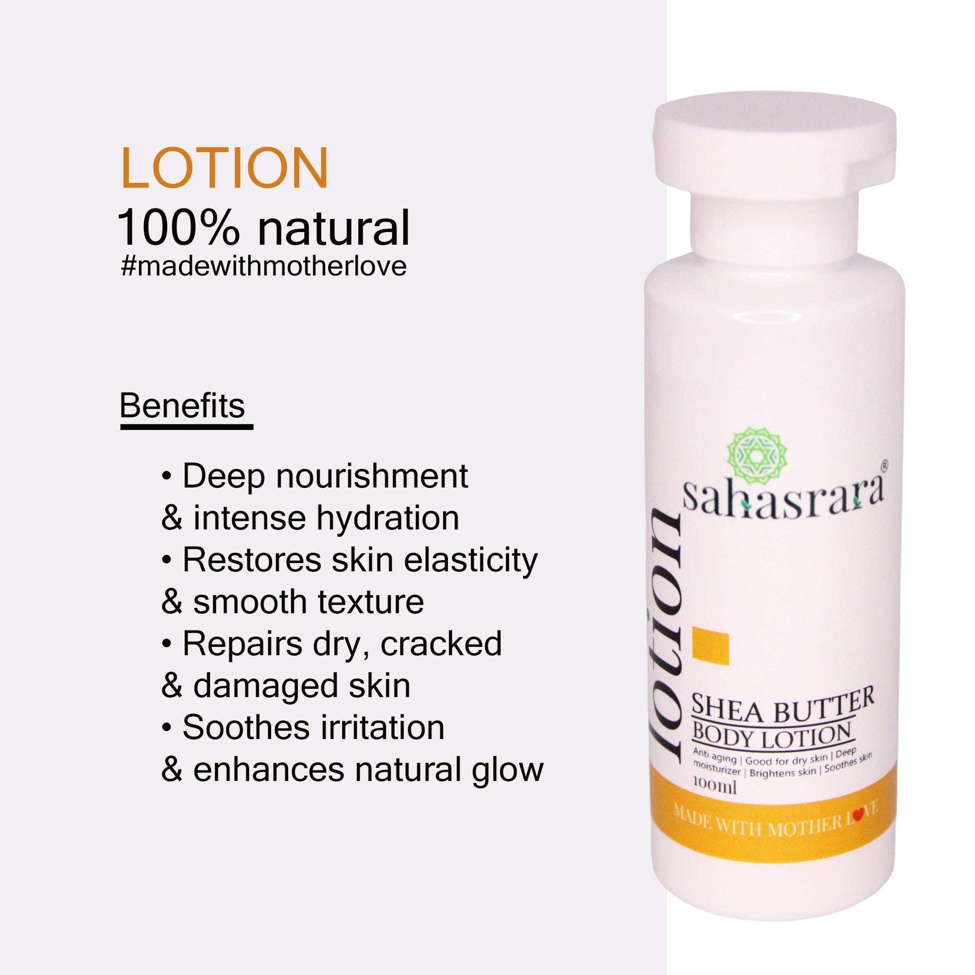 Shea Butter Body Lotion – 24H Nourishing Hydration