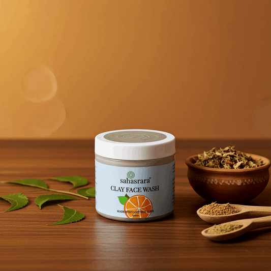 Sahasrara Clay Face Wash | Deep Clean & Oil Control