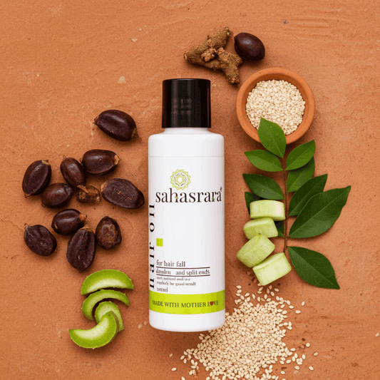 Sahasrara Hair Oil | Strength & Hair Growth (Hair fall & Dandruff )