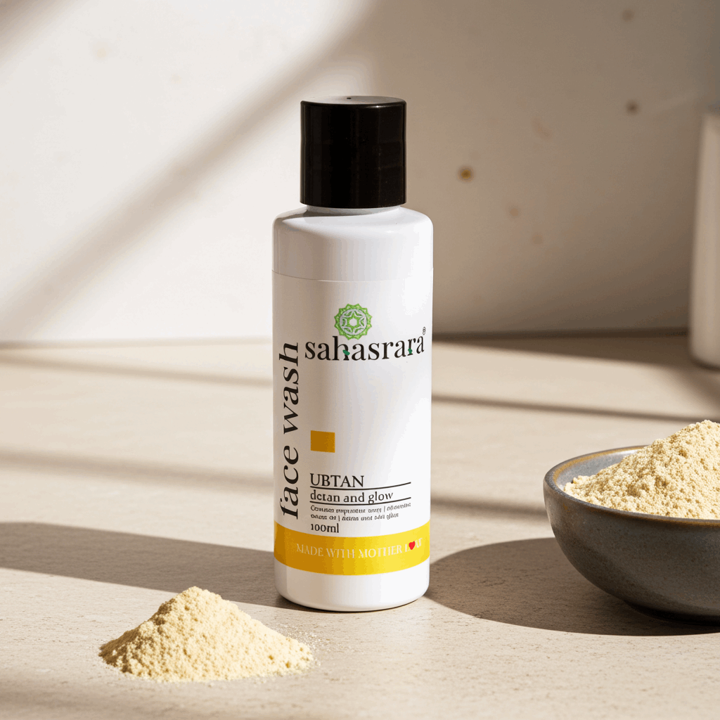 Ubtan Face Wash – Tan Removal & Natural Glow
